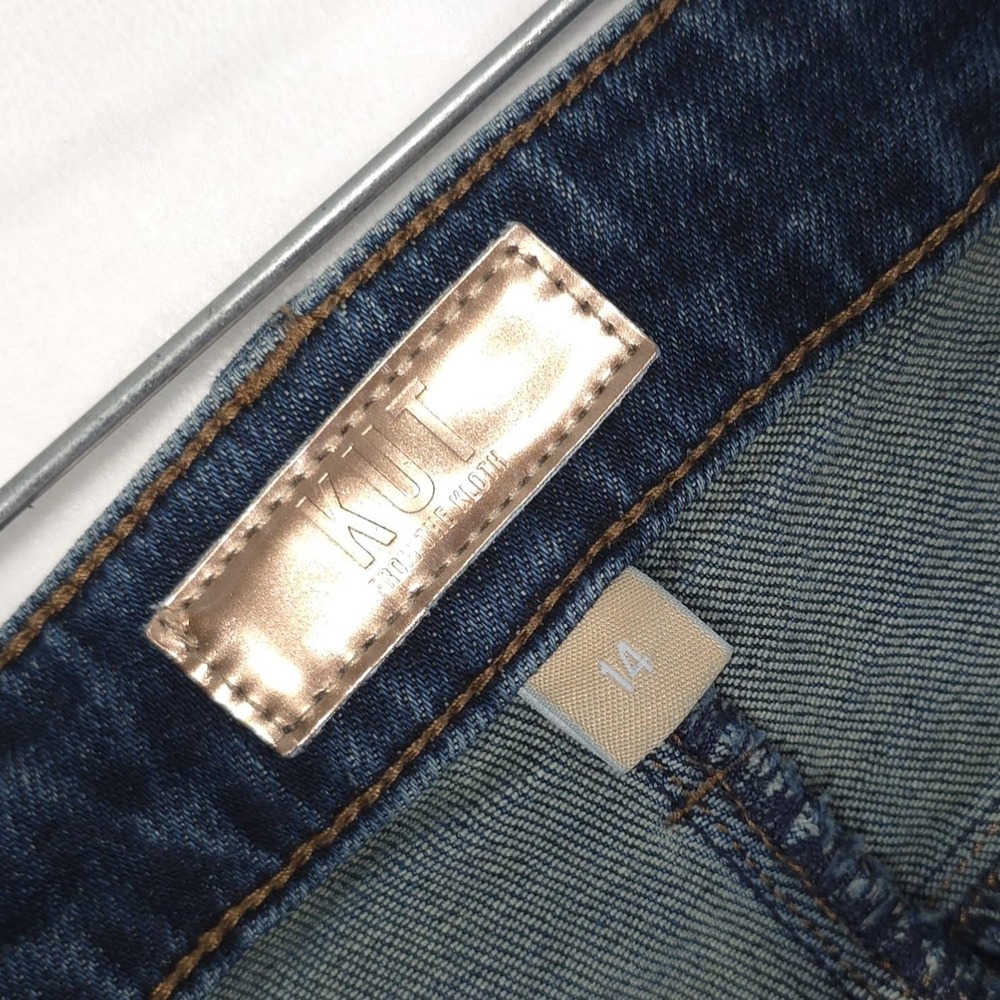 KUT FROM THE KLOTH Women's Jeans 14 High Rise ANA Fab Ab Flare Bootcut KP1528MC7 - Picture 2 of 13
